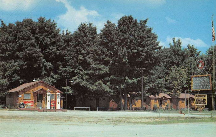 MacJo Motel - Old Postcard